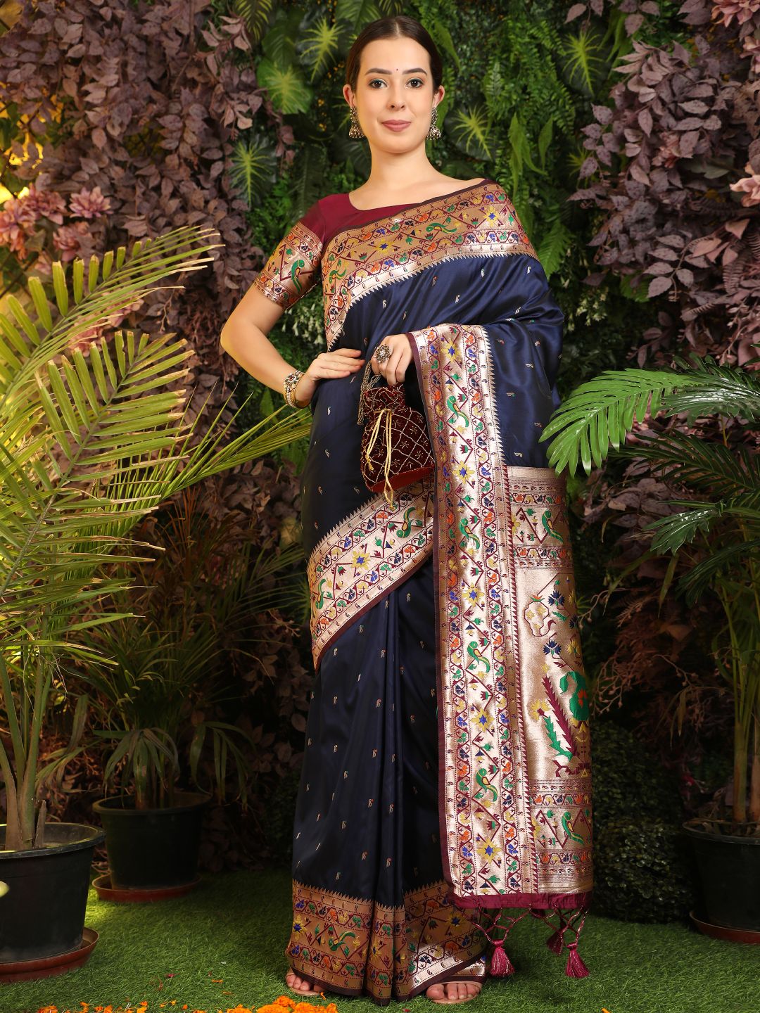 Paithani Srivalli Silk Party Wear Sarees Catalog